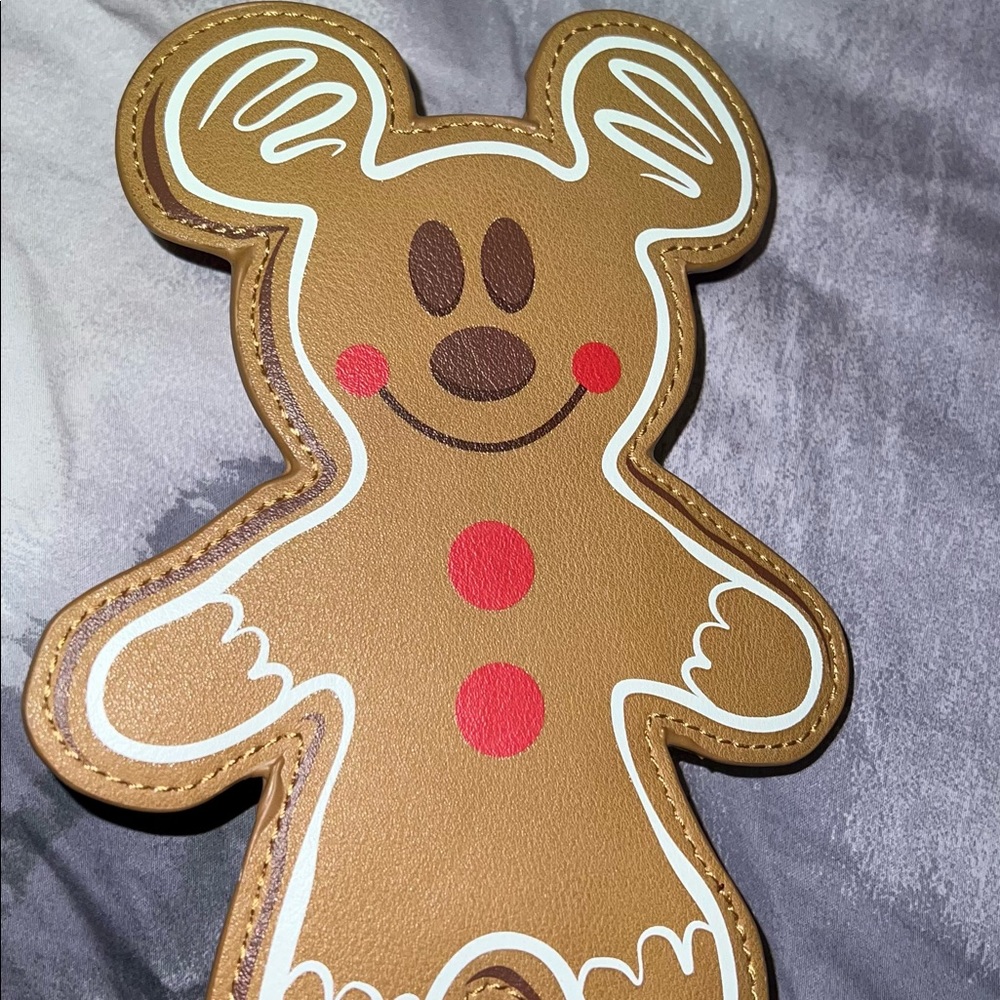 Christmas Edition- Mickey Cookie Coin pouch